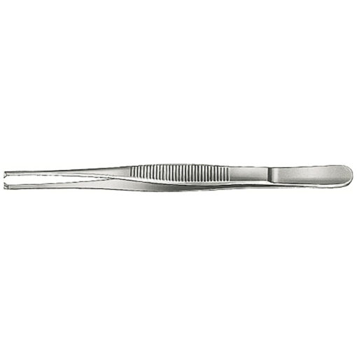 Chirurgische Pinzette 1 x 2 Zähne, schmal