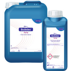 Bodedex forte,  Tensid-Reiniger für thermolabile und -stabile Instrumente zur Vorreinigung von Endoskopen.