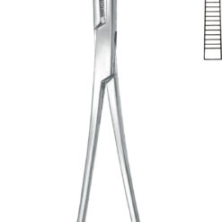 Arterienklemme PEAN gebogen