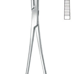 Arterienklemme KOCHER-OCHSNER gerade, 1 x 2 Zähne