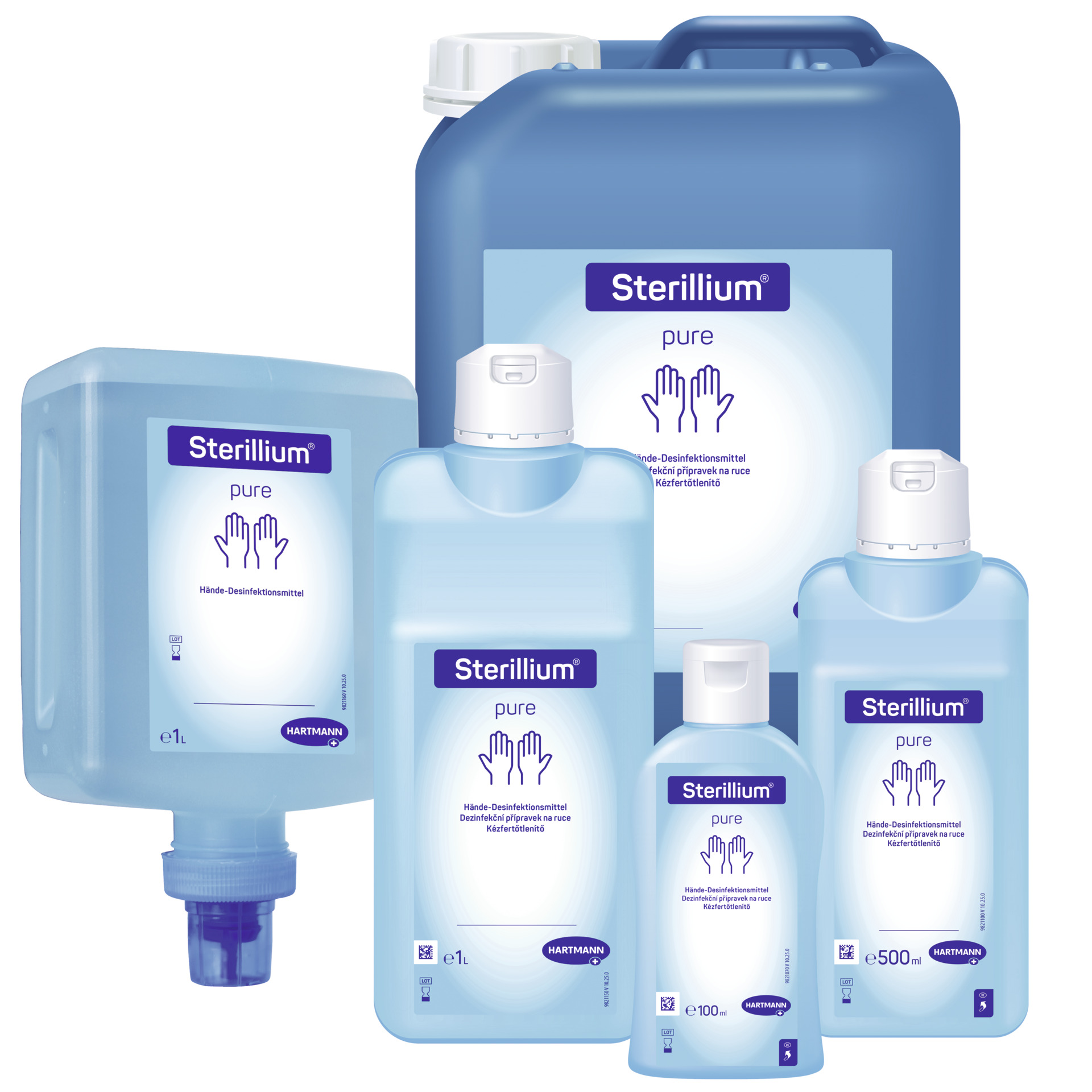 Sterillium pure, das erste ECARF-zertifizierte Hände-Desinfektionsmittel.