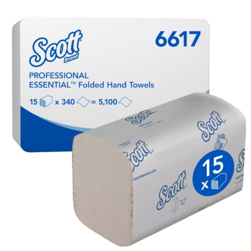 Handtücher Scott Xtra klein hochweiß 1-lagig 21 x 20 cm