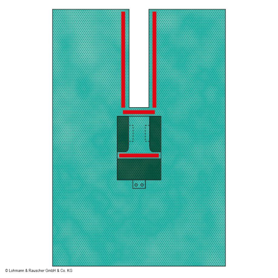 Raucodrape® Schlitztuch