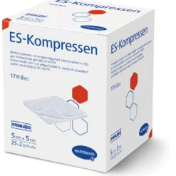 ES-Kompressen steril, 8-fach