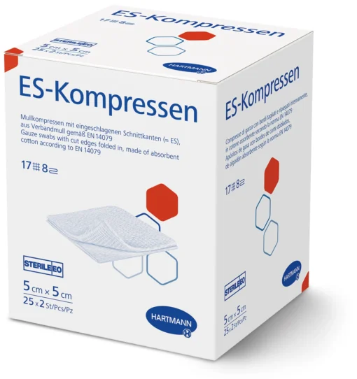 ES-Kompressen steril, 8-fach