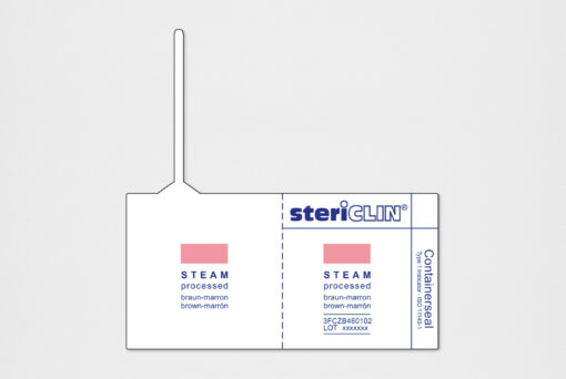 Stericlin® Containerseal mit STEAM-Indikator