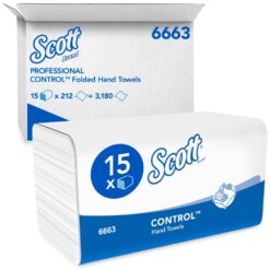 Handtücher Scott performance weiss 1-lagig
