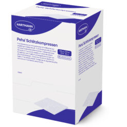 Peha Schlitzkompressen. Die Kompressen aus Verbandmull mit dem Y-Schnitt