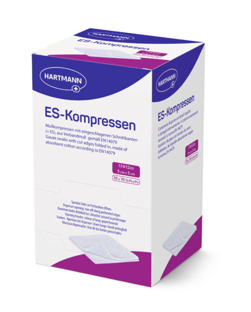 ES-Kompressen steril, 12-fach