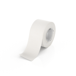 Leukotape classic, unelastische Klebebinde mit hoher Klebekraft. Der funktionelle Verband besteht zu 100 % aus Baumwolle. weiß