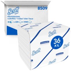 Toiletten-Tissue Scott 2-lagig weiß