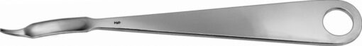 Knochenhebel, gebogen, 220 mm (8 3/4"), Breite: 9 mm