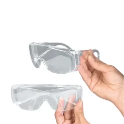 Schutzbrille mit Seiten- und Augenbrauenschutz