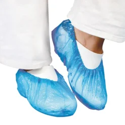 OP-Überziehschuhe, blau