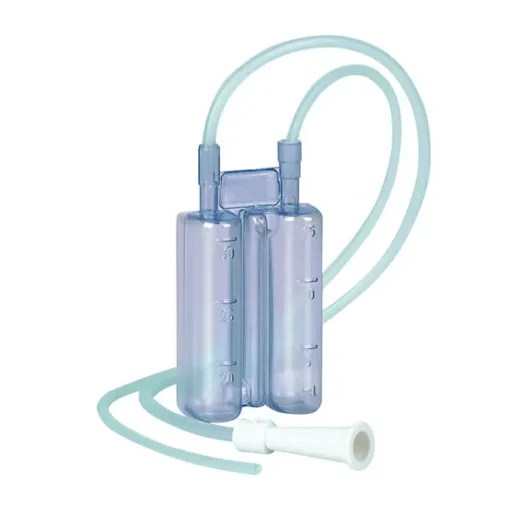 Schleimabsauger Mucus CH 10, Einzeln steril verpackt, mit Doppelkammer.