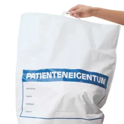 Patienten-Tragetaschen 60 x 50 cm mit Schriftfeld