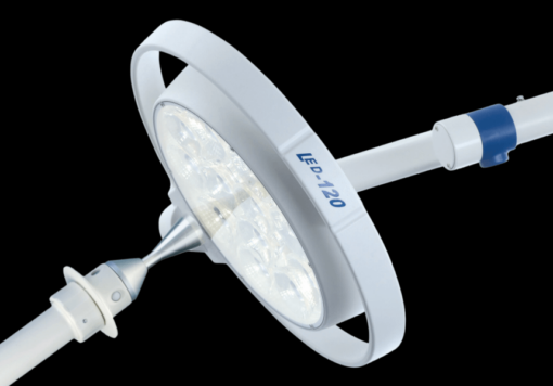 Untersuchungsleuchte Mach LED 120F Swing-Stativ mit Vierfuss