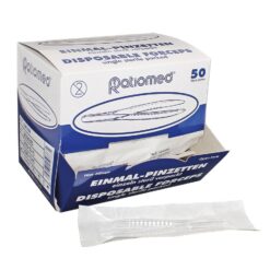 Pinzetten ratiomed 12,5cm steril glasklar