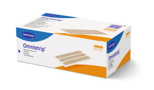 Omnistrip®  Der Wundnahtstreifen aus Vliesstoff mit ausgezeichneter Haftkraft.