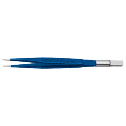 Erbe Bipolare Pinzette Classic, gerade, Spitze 2 mm, stumpf, Länge 145 mm