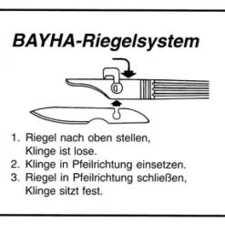 Skalpellklingen Bayha