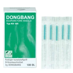 DONGBANG Akupunkturnadeln mit Kunststoffgriff, 0,30 x 30 mm, 100 Stück