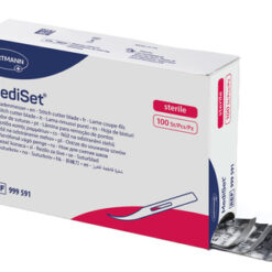 Peha Fadenmesser, gebogen, Metall, steril, einzeln verpackt