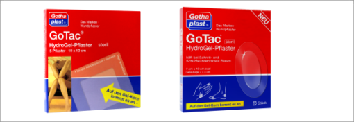 Gothaplast® GOTAC HydroGel-Pflaster, steril, 7 x 10 cm
