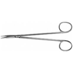 JAMESON Präparierschere, gebogen, feines Modell, stumpf/stumpf, 150 mm