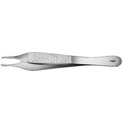 ADSON Chirurgische Pinzette, gerade, 120 mm (4 3/4"), feingliedrig, 1 x 2 Zähne