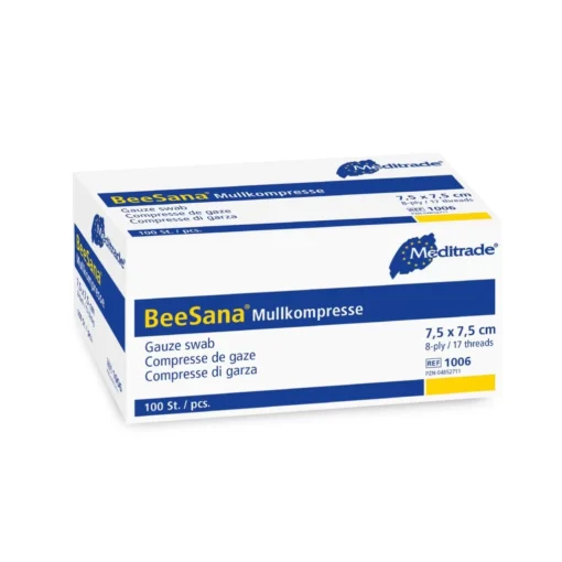 BeeSana® Mullkompressen steril, 8-fach