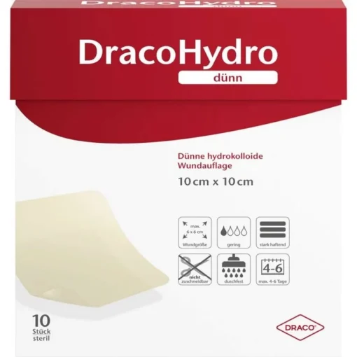 DracoHydro dünn, Dünne hydrokolloide Wundauflage