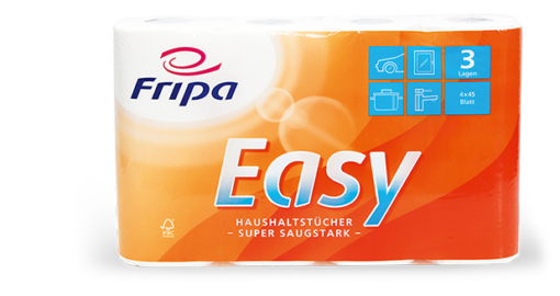 Easy Haushaltstücher, 3-lagig