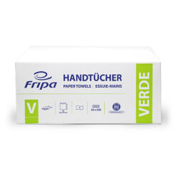 Handtücher Fripa grün, 1-lagig,