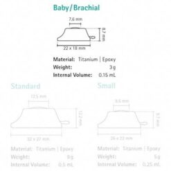 Celsite Port Set/Epoxy Ven.PUR Baby/Brachial