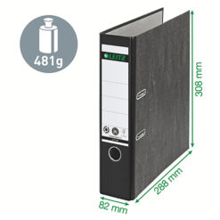 LEITZ® Ordner, schwarz