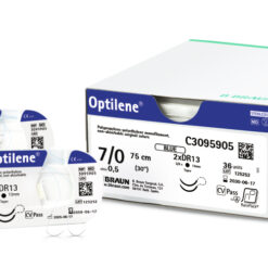 Optilene, blau DS Nadel
