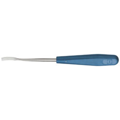 Raspatorium, gebogen, 190 mm (7 1/2"), spitz, PEEK-Griff, Breite: 6 mm