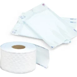 Stericlin® Klarsichtschläuche mit Seitenfalte aus Papier und Folie