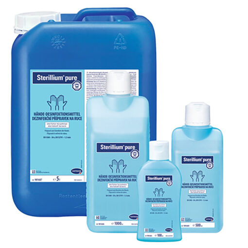 Sterillium pure, das erste ECARF-zertifizierte Hände-Desinfektionsmittel.