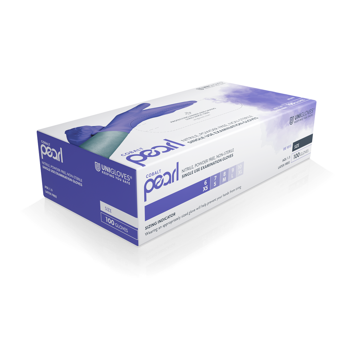 Nitril-Handschuhe Cobalt Pearl