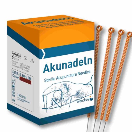 wandrey Akunadeln mit Kupfergriff