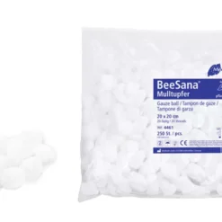 BeeSana® Mulltupfer unsteril in Polybeutel
