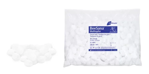 BeeSana® Mulltupfer unsteril in Polybeutel