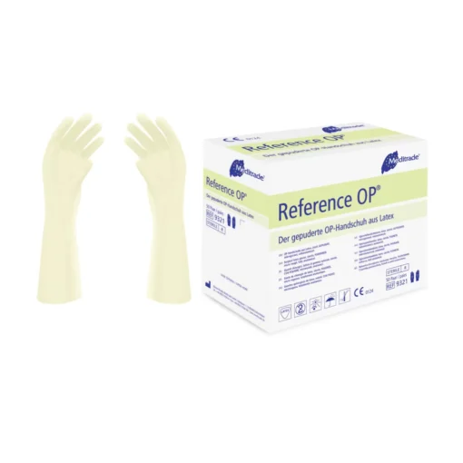 Reference OP, der gepuderte OP-Handschuh aus Latex