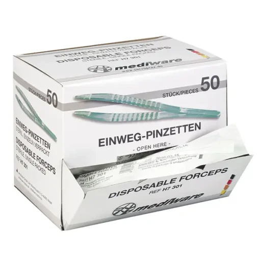 Einmalpinzetten Steril 12,5 cm