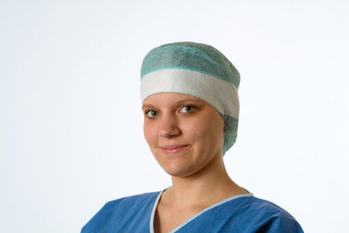OP-Hauben Foliodress cap Comfort Form Plus aqua