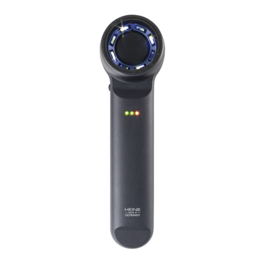 Heine Dermatoskop Delta 30 pro mit Kontaktscheibe mit Skala