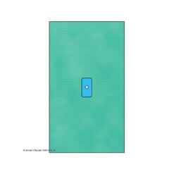 Raucodrape PRO Extremitätentuch Hand/Fuß 150 x 180 cm, 2-lagig