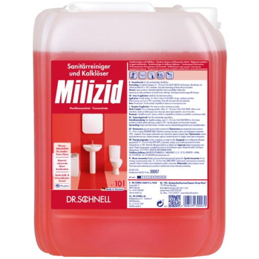 MILIZID, Sanitärreiniger und Kalklöser